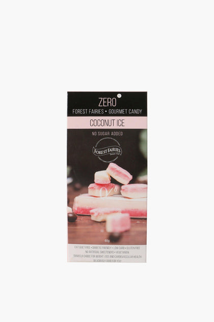 FOREST FAIRIES COCONUT ICE 60G SUGAR FREE