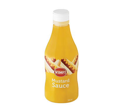 Wimpy Mustard Sauce 500ml Bottle