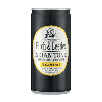 Fitch & Leedes Indian Tonic S/F – 200ml Can