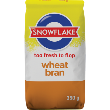 SNOWFLAKE WHEAT BRAN FLOUR 350G