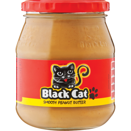 Black Cat Peanut Butter Smooth 400g Jar