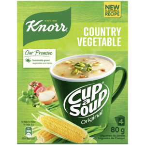 KNORR CUP-A-SOUP LITE SUMMER VEGETABLE 4X20g