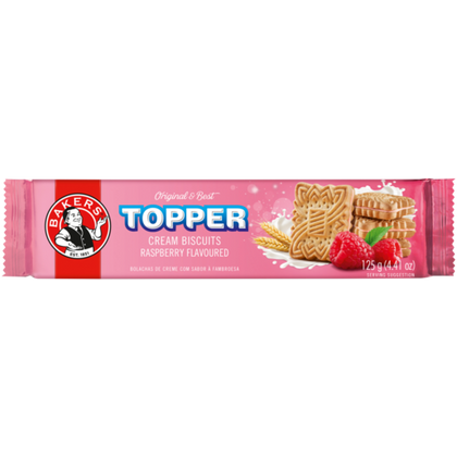 BAKERS TOPPER RASPBERRY 125G