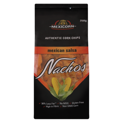 MEXICANCORN NACHOS MEXICAN SALSA 250G