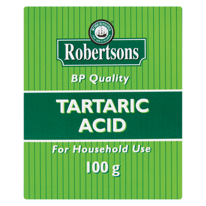ROBETSONS TARTARIC ACID 100G