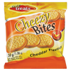 TASTY TREATS CHEEZY BITE CHEDDAR FLAVOUR 6X30G