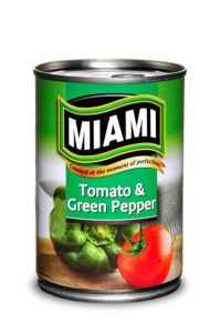 MIAMI TOMATO & GREEN PEPPER 410G