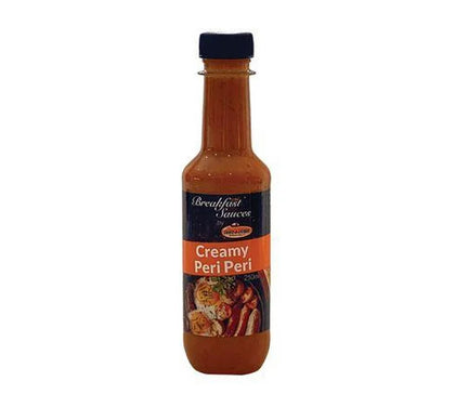 SAUCE-A-LICIOUS BREAKFAST SAUCE CRMY PERI PERI 250