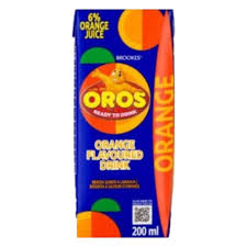 BROOKES OROS 200ML ORANGE FLAVOURED DRINK