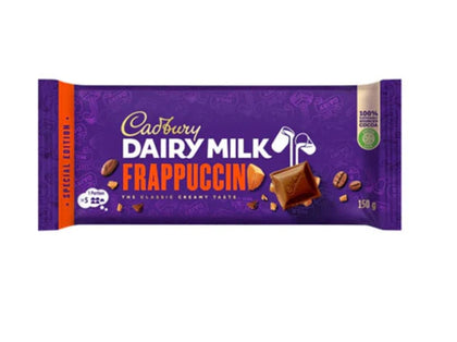 CADBURY DAIRY MILK 150G FRAPPUCCINO- SPECIAL EDITI