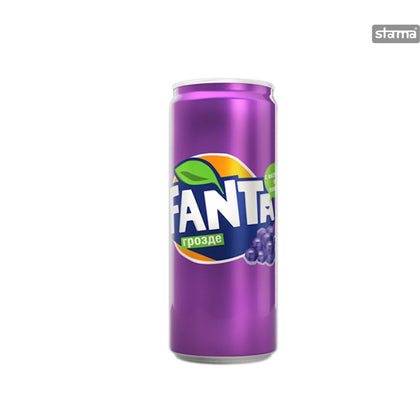 COKE FANTA GRAPE CAN 330ML