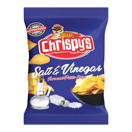 CHRISPYS SALT & VINEGAR FLAV CHIPS 120G