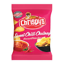 CHRISPYS SWEET CHILLI CHUTNEY FLAV CHIPS 120G