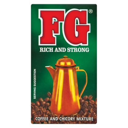 FG RICH and STRONG COFFEE and CHICORY MIXTURE 125G