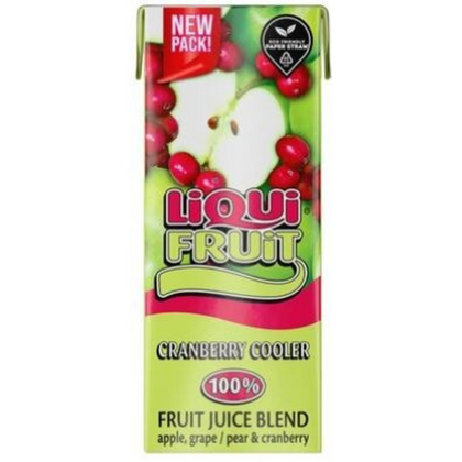 LIQUI FRUIT CRANBERRY COOLER 200ML