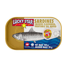 LUCKY STAR SARDINES 120G SMOKED FLAV IN VEG OIL