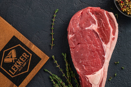 LEKKER MEAT SHOP BEEF SIRLOIN STEAK (Mint & Herb) 500G