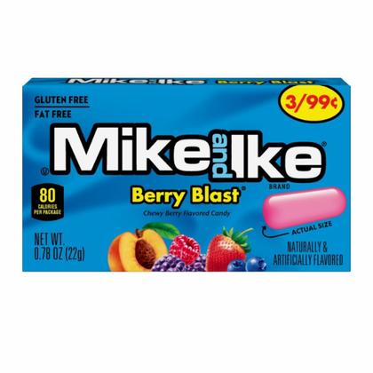 MIKE AND IKE BERRY BLAST FLAVORED 22G