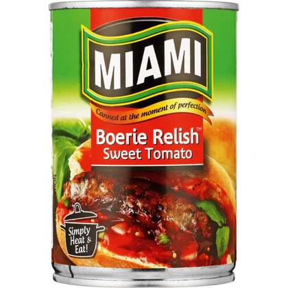 MIAMI BOERIE RELISH 450G ORIGINAL