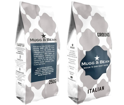 MUGG & BEAN ITALIAN FILTER 250G