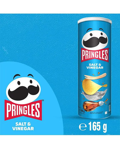 PRINGLES SALT & VINEGAR 165G