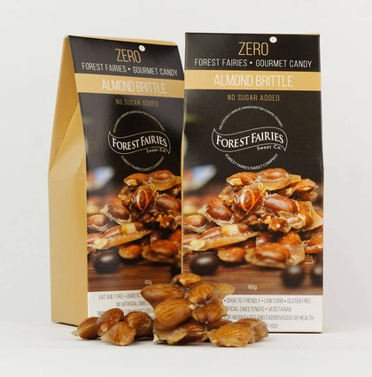 FOREST FAIRIES ALMOND BRITTLE 60G SUGAR FREE