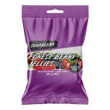 SUGERLEAN FOREST BERRY JELLIES S/F 70G