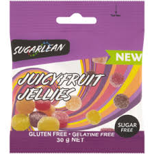 SUGERLEAN JUICY FRUIT JELLIES S/F 30G