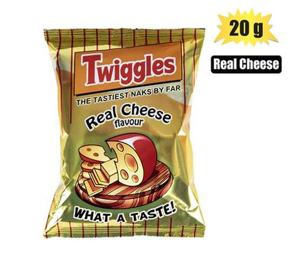 TWIGGLES REAL CHEESE FLAVOUR 20G