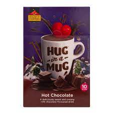 HUG IN A MUG WHITE HOT CHOCOLATE 240G  PER BOX (10s)