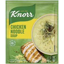 KNORR PACKET SOUP 50G CHICKEN NOODLES