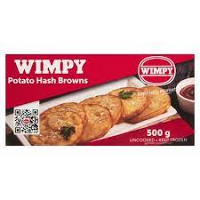 WIMPY HASHBROWNS 500g