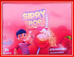 SIPPY SHERBET POP STRAWBERRY FLAVOUR