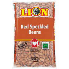 LION RED SPECKLE BEANS 500G