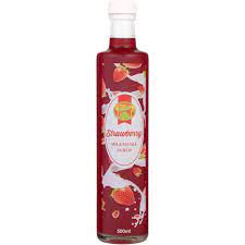OSMAN S STRAWBERRY MILKSHAPE SYRUP 500ML