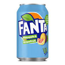 UK FANTA PINEAPPLE & GRAPE 330ML