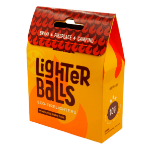 LIGHTERS BALLS ECO FIRELIGHTERS  10 PACK