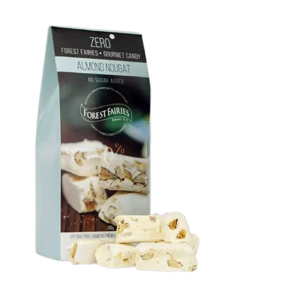 FOREST FAIRIES ALMOND NOUGAT 60G SUGAR FREE