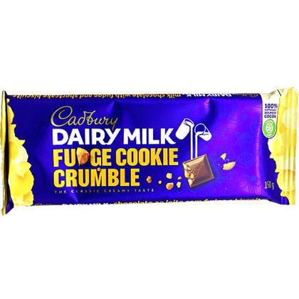 CADBURY DAIRY MILK FUDGE COOKIE CRUMBLE 150 G