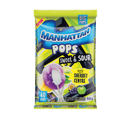 MANHATTAN POPS 840G SWEET & SOUR