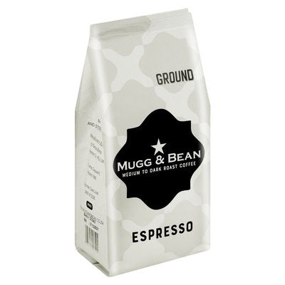 MUGG & BEAN ESPRESSO GROUND 250G