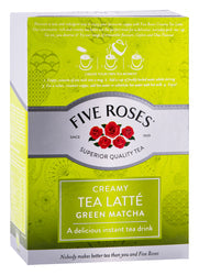 FIVE ROSES CREAMY TEA LATTE GREEN MATCHA 10S