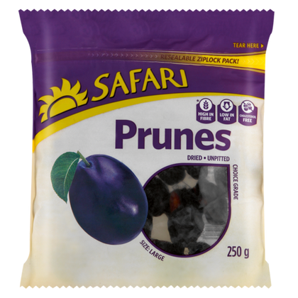 SAFARI CHOICE PRUNES 250G