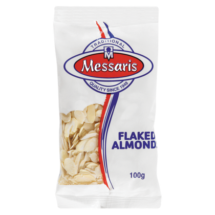 MESSARIS FLAKED ALMONDS 100G