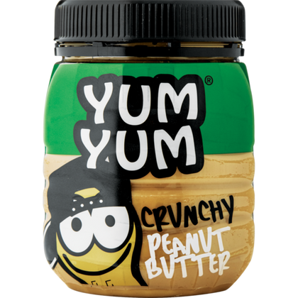 YUM YUM CRUNCHY PEANUT BUTTER 400G