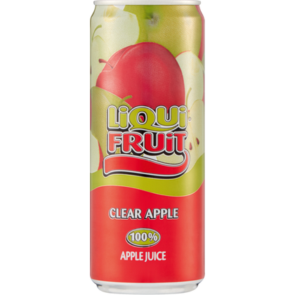 LIQUI FRUIT JUICE 330ML CLEAR APPLE