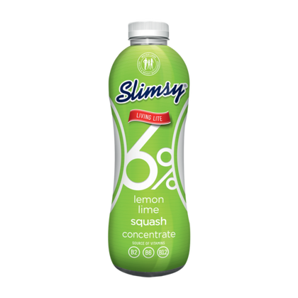 ELVIN SLIMSY LEMON LIME SQUASH 1LT CONCENTRATE