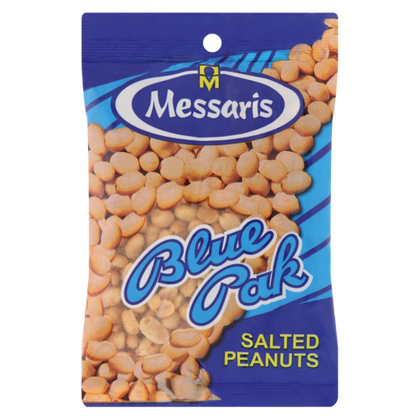 MESSARIS BLUE PAK SALTED PEANUTS 150G