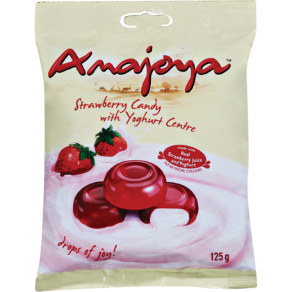 AMAJOYA 125G STRAWBERRY CANDY