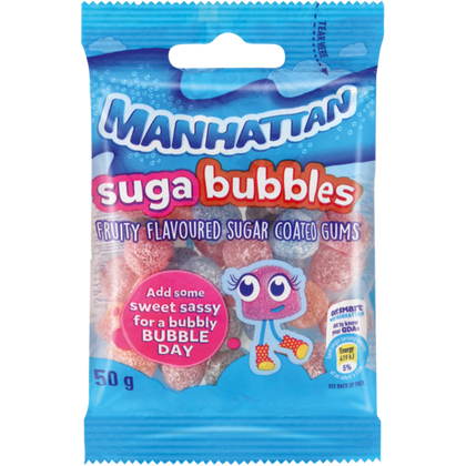 MANHATTAN SUGA BUBBLES 50G